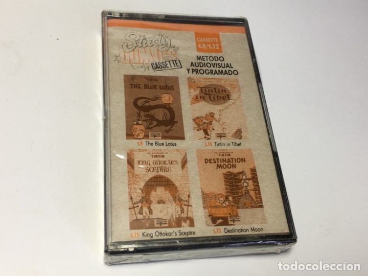 Casetes antiguos: METODO AUDIVISUAL - TINTIN