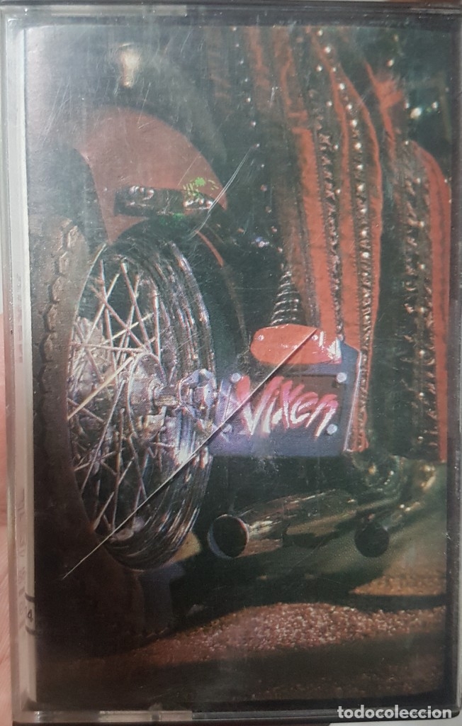 Casetes antiguos: Vixen - Grupo heavy rock femenino - Emi - 1988