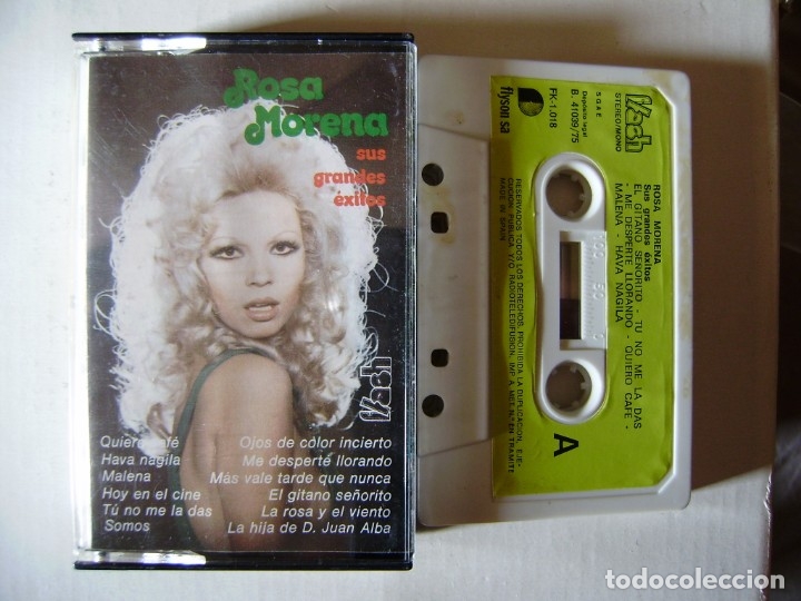 Casetes antiguos: ROSA MORENA.SUS GRANDES EXITOS...PEDIDO MINIMO 5&euro; - Foto 1