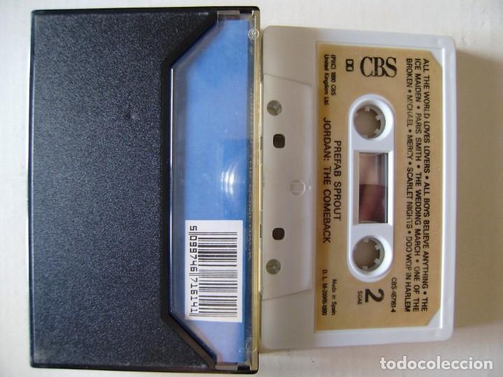 Casetes antiguos: PREFAB SPROUT.JORDAN:THE COMEBACK....PEDIDO MINIMO 5&euro; - Foto 2