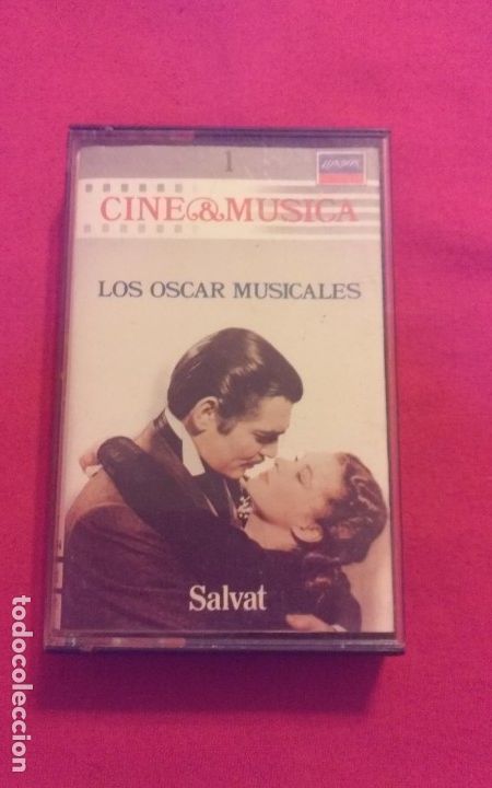 Cassettes Anciennes: LOS &Oacute;SCAR MUSICALES. CINE Y M&Uacute;SICA. 1. SALVAT, 1987. CASETE. CASSETTE