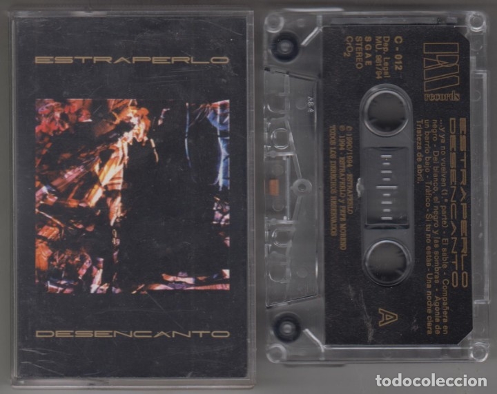 Casetes antiguos: Estraperlo cassette Desencanto 1994 Edici&oacute;n limitada - Foto 1