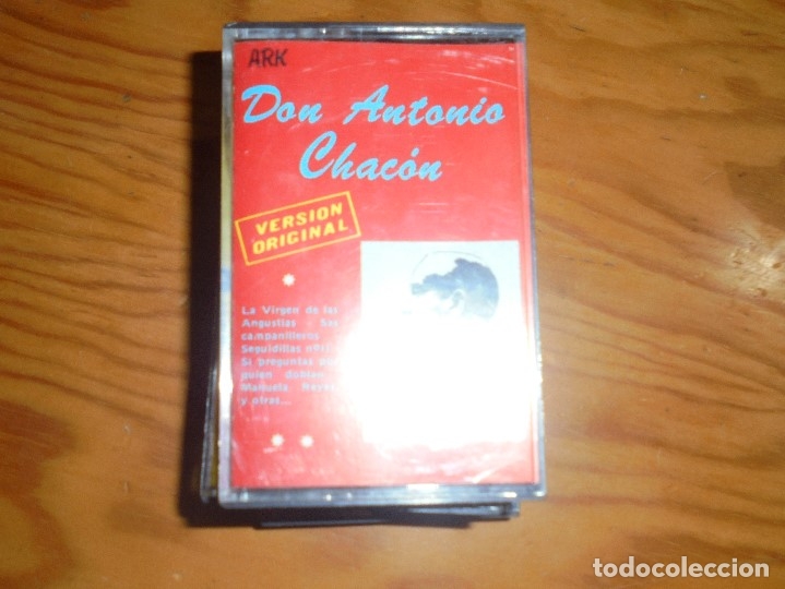 Casetes antiguos: DON ANTONIO CHACON.  VERSION ORIGINAL. ARK,  1981. CASETE - Foto 1
