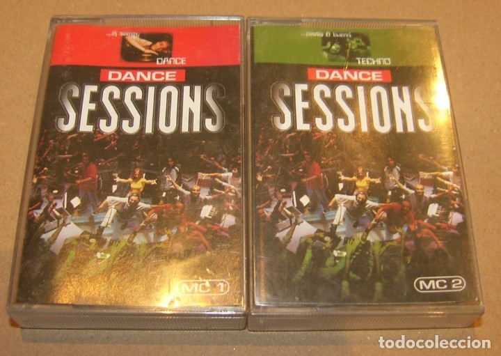Casetes antiguos: DANCE SESSIONS - 4xK7 - (CAJ-1) - Foto 1
