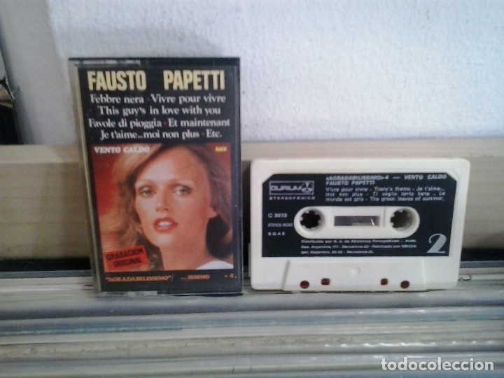 Casetes antiguos: LMV - Fausto Papetti, ...issimo 4. Casete - Foto 1