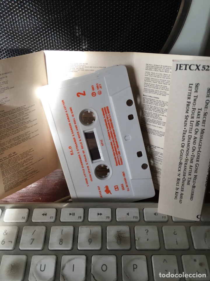 Casetes antiguos: ELECTRIC LIGHT ORCHESTRA-SECRET MESSAGE-1983 - Foto 3