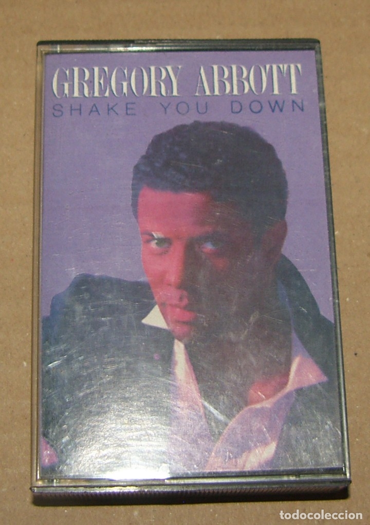 Casetes antiguos: GREGORY ABBOTT - SHAKE YOU DOWN - CBS SPAIN 1986 (CAJ-1) - Foto 1