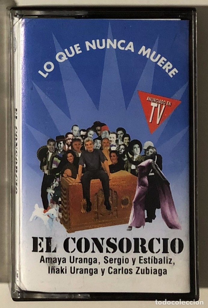 Casetes antiguos: El Consorcio - Lo Que Nunca Muere Cassette - Foto 1