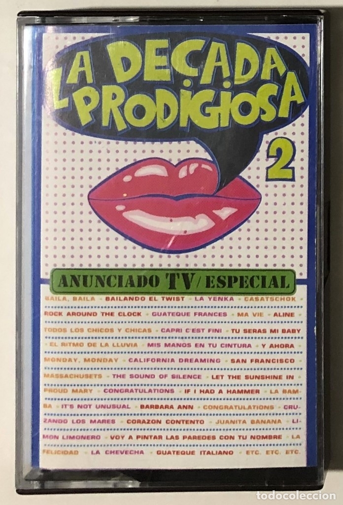 Casetes antiguos: La D&eacute;cada Prodigiosa - La D&eacute;cada Prodigiosa 2 Cassette - Foto 1