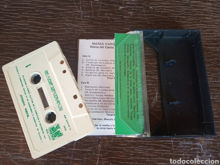 Casetes antiguos: Mar&iacute;a Vargas - Foto 2
