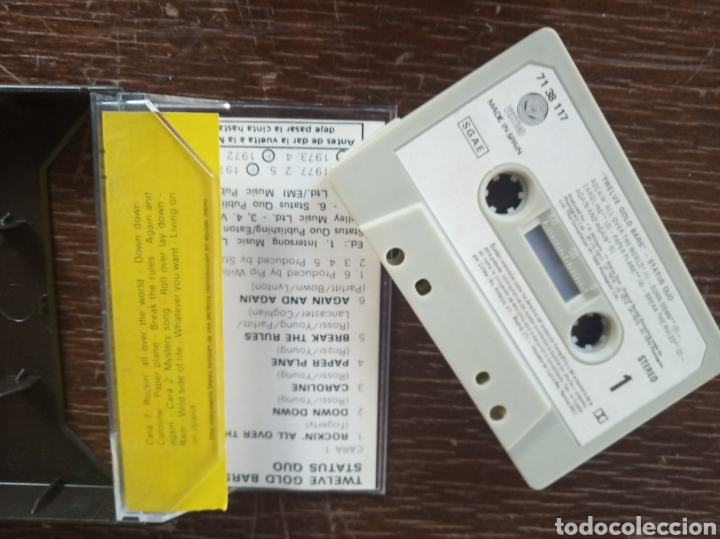 Casetes antiguos: Status Quo - Foto 2