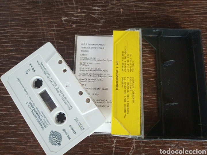 Casetes antiguos: Los tres sudamericanos - Foto 2