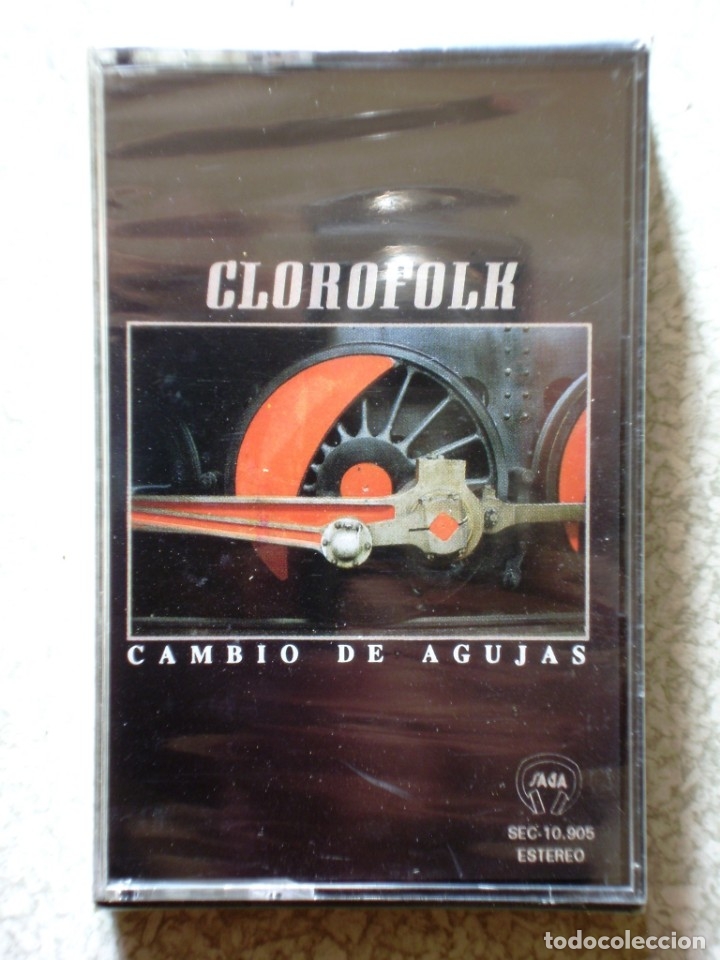 Casetes antiguos: CLOROFOLK.CAMBIO DE AGUJAS (LA MUSGA&Ntilde;A)..PRECINTADO...MUY RARO