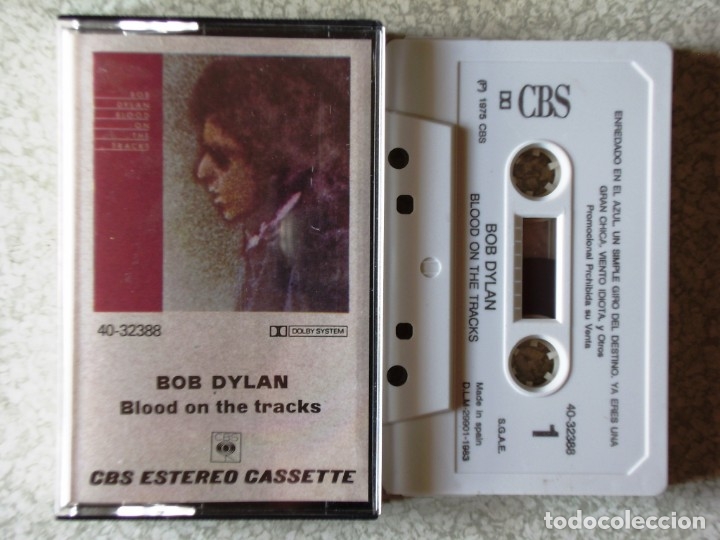 Casetes antiguos: BOB DYLAN.BLOOD ON THE TRACKS....PEDIDO MINIMO 5&euro;