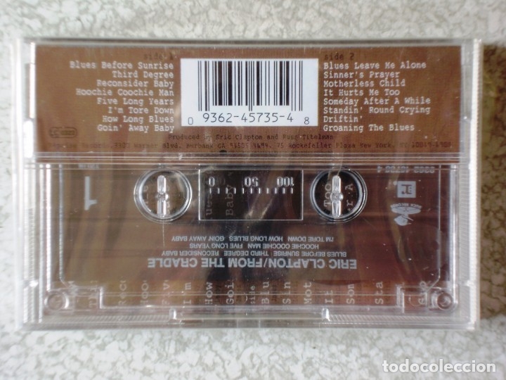 Casetes antiguos: ERIC CLAPTON.FROM THE CRADLE..PRECINTADA....PEDIDO MINIMO 5&euro; - Foto 2