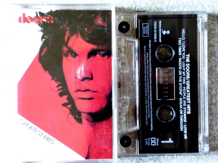 Casetes antiguos: THE DOORS.GREATEST HITS....PEDIDO MINIMO 5&euro;