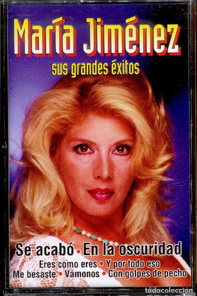 Casetes antiguos: MARIA JIMENEZ - SUS GRANDES EXITOS - Foto 1