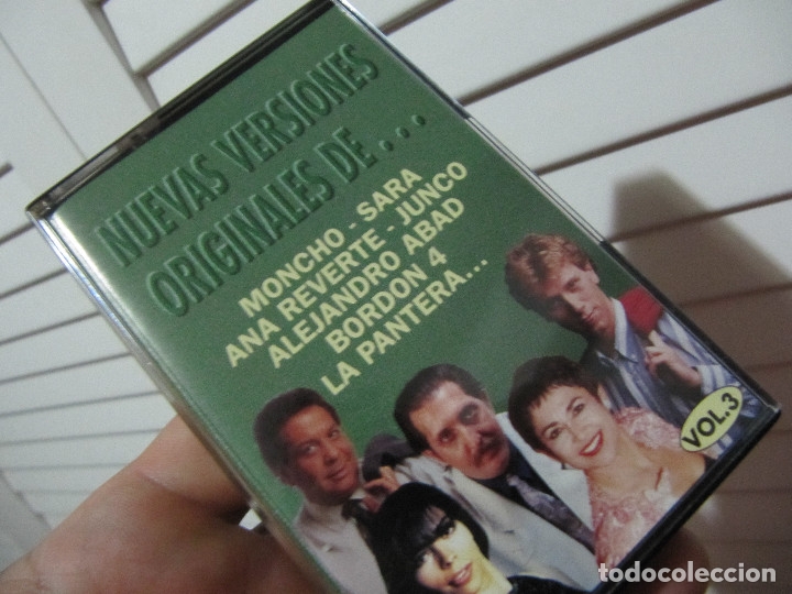 Casetes antiguos: NUEVAS VERSIONES ORIGINALES VOL 3-BORDON 4..JUNCO.. LA PANTERA.. -RARO - Foto 1
