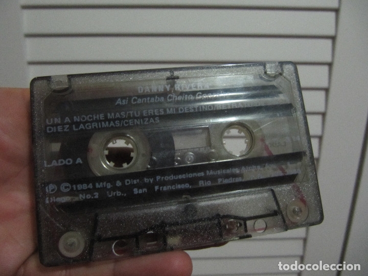 Casetes antiguos: danny rivera asi cantaba cheito gonzalez CASSETTE - Foto 2