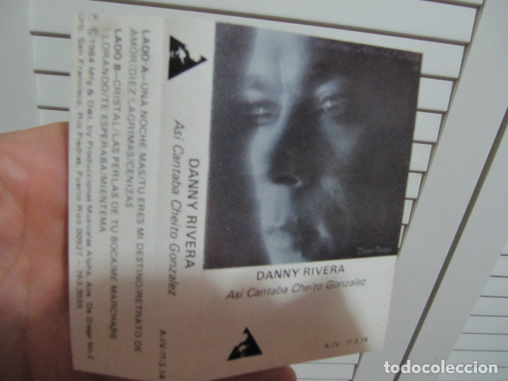 Casetes antiguos: danny rivera asi cantaba cheito gonzalez CASSETTE - Foto 4