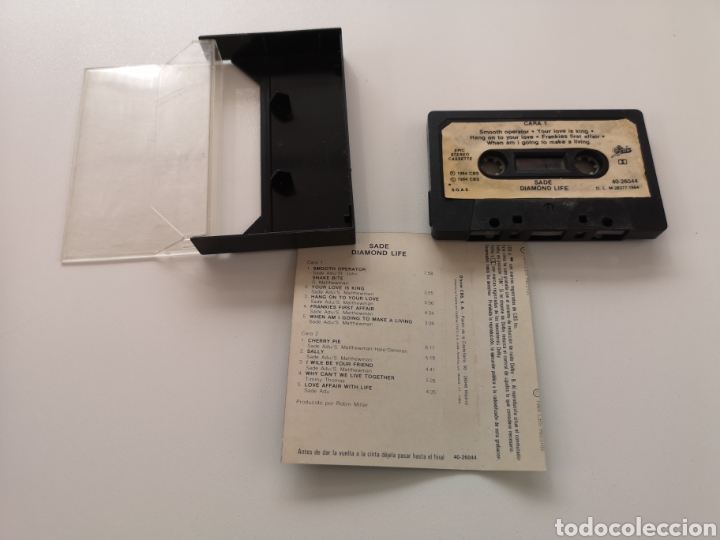 Casetes antiguos: Sade Diamond life - Foto 3
