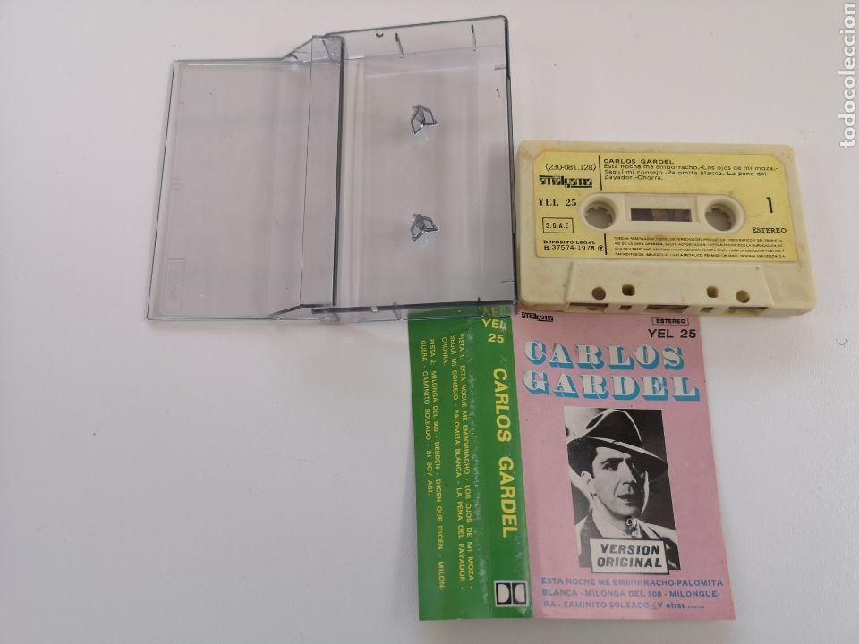 Casetes antiguos: Carlos gardel - Foto 2