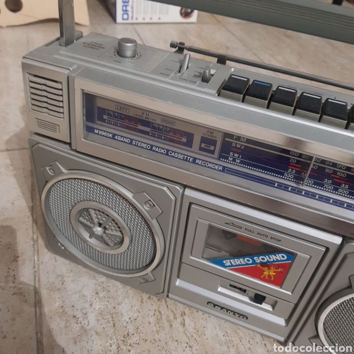 radio cassette vintage sanyo m9916k stereo radi - Compra venta en  todocoleccion