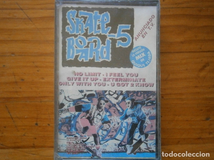 Casetes antiguos: SKATE BOARD&iexcl;&iexcl;&iexcl;cassette,NUEVO&iexcl;,,precintado&iexcl;&iexcl;UNICO EN TC&iexcl;