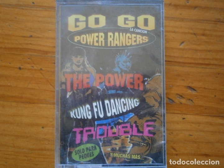 Alte Kassetten: POWER RANGERS&iexcl;&iexcl;&iexcl;&iexcl;cassette,NUEVO&iexcl;,,precintado&iexcl;&iexcl;UNICO EN TC&iexcl;
