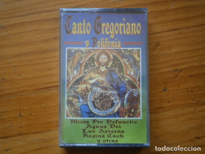 Alte Kassetten: CANTO GREGORIANO&iexcl;&iexcl;&iexcl;&iexcl;cassette,NUEVO&iexcl;,,precintado&iexcl;&iexcl;UNICO EN TC&iexcl;