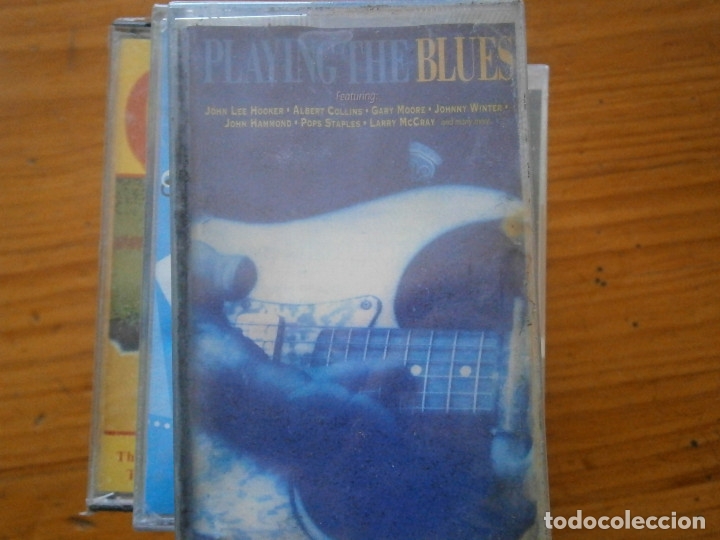 Cassetes antigas: PLAYING THE BLUES,,&iexcl;&iexcl;cassette,NUEVO&iexcl;,,precintado&iexcl;&iexcl;UNICO EN TC&iexcl;