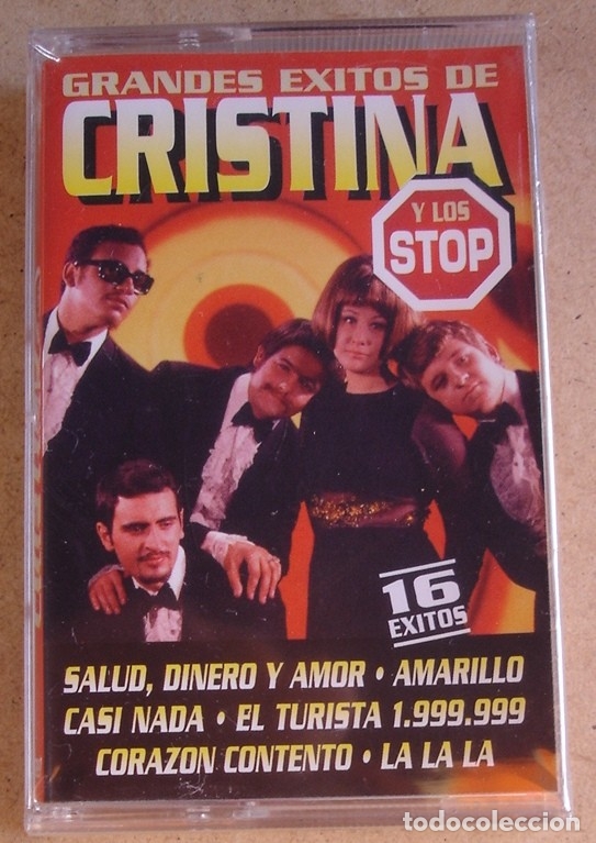 Casetes antiguos: CRISTINA Y LOS STOP - GRANDES EXITOS (MC) PRECINTADA - Foto 1