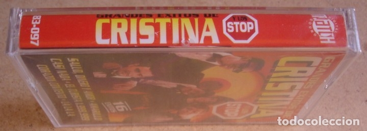 Casetes antiguos: CRISTINA Y LOS STOP - GRANDES EXITOS (MC) PRECINTADA - Foto 2