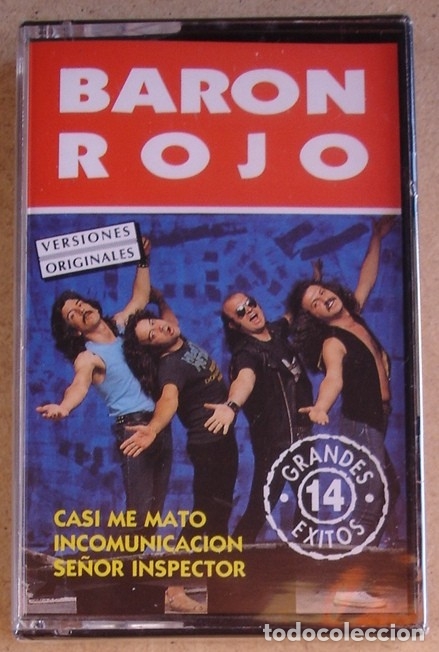 Casetes antiguos: BARON ROJO - 14 GRANDES EXITOS (MC) PRECINTADO - Foto 1
