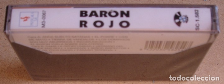 Casetes antiguos: BARON ROJO - 14 GRANDES EXITOS (MC) PRECINTADO - Foto 2