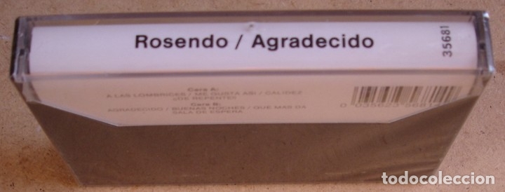 Casetes antiguos: ROSENDO - AGRADECIDO (MC) PRECINTADO - Foto 2