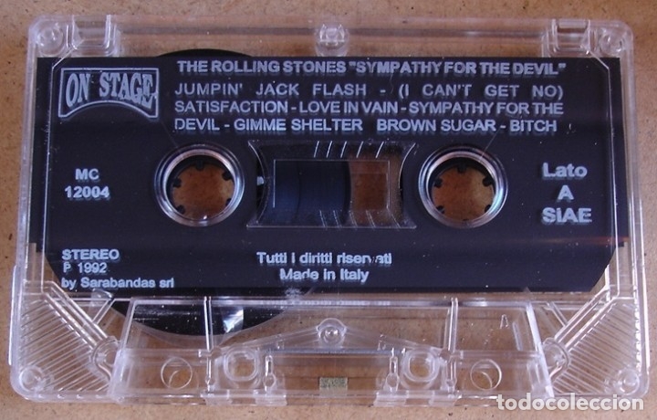 Casetes antiguos: THE ROLLING STONES - SYMPATHY FOR THE DEVIL (MC) - Foto 5