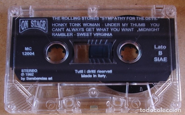 Casetes antiguos: THE ROLLING STONES - SYMPATHY FOR THE DEVIL (MC) - Foto 6