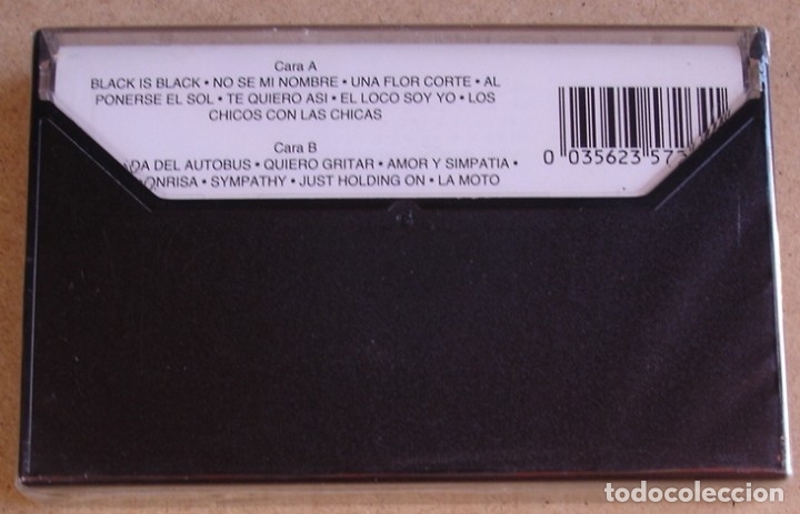 Casetes antiguos: LOS BRAVOS - BLACK IS BLACK Y OTROS EXITOS (MC) PRECINTADO - Foto 3