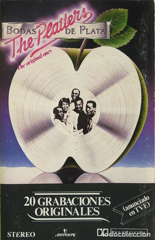 Casetes antiguos: THE PLATTERS - BODAS DE PLATA - Foto 1