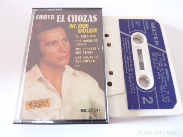 Casetes antiguos: CASETE, CASSETTE CANTA. EL CHOZAS REF: 19-25