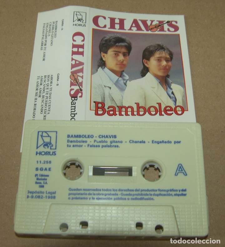 Casetes antiguos: CHAVIS - BAMBOLEO - HORUS 1988 (CAJ-1) - Foto 1