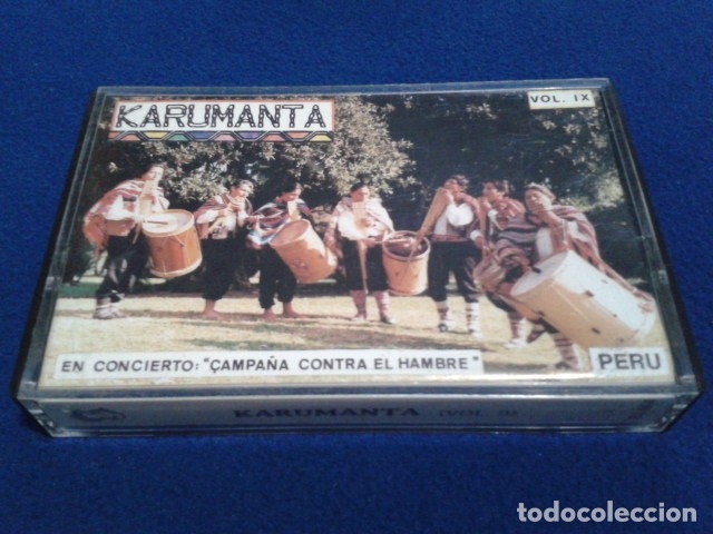 Casetes antiguos: CASETE CASSETTE ( KARUMANTA - PERU VOL 9 ) 1991 EL TABA