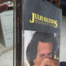 Casetes antiguos: JULIO IGLESIAS MOMENTOS SELLO CBS 1982. Lote 177180660