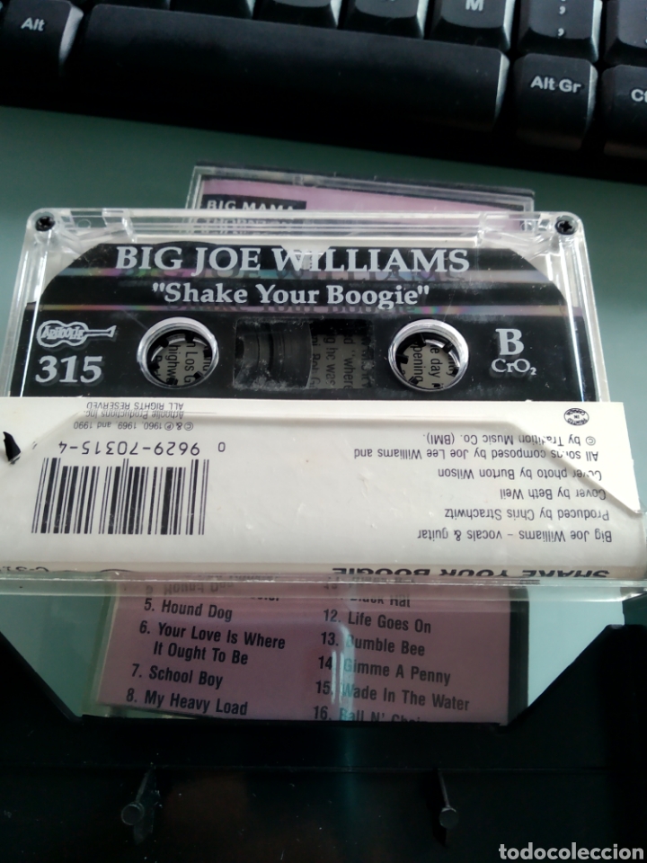 Casetes antiguos: Big Joe Williams - Shake your Boogie - Foto 3