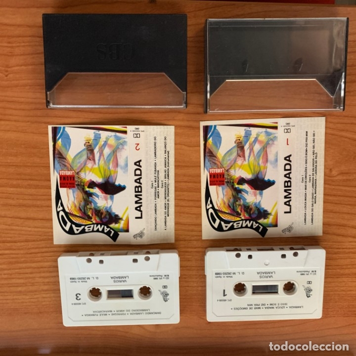 Casetes antiguos: Lambada 1 y 2. Cassette Doble - Foto 2