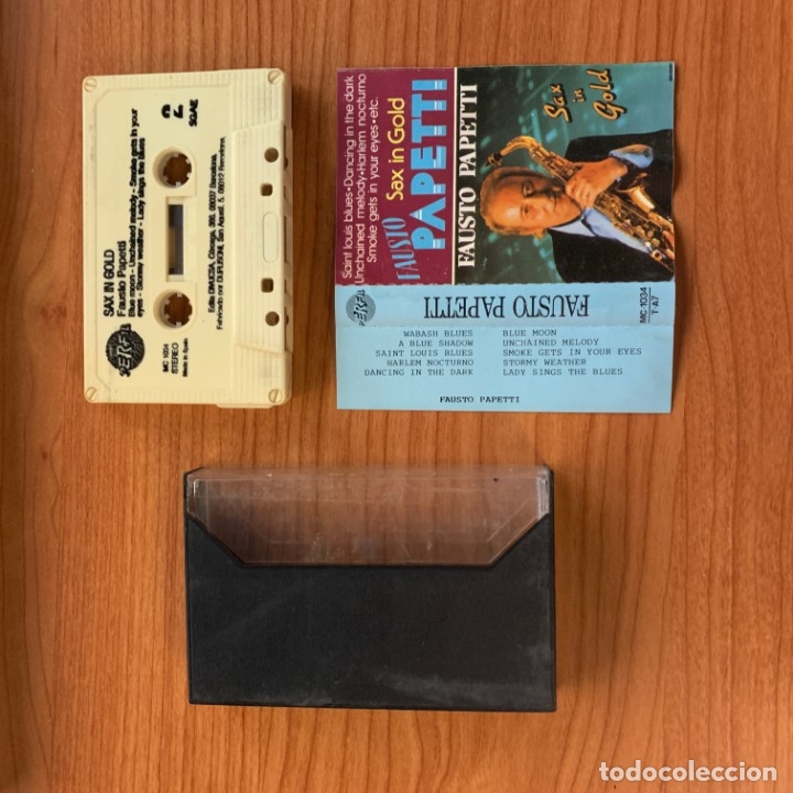 Casetes antiguos: Fausto Papetti / Sax In Gold - Foto 1