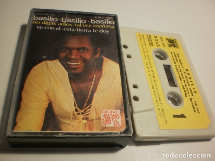 Casetes antiguos: casete basilio. caudal 1978 spain (estado normal) - Foto 1