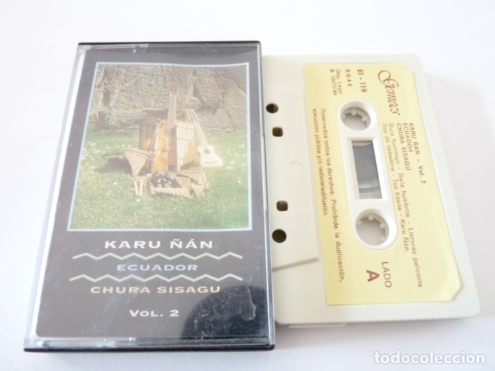 Casetes antiguos: CASETE, CASSETTE KARU &Ntilde;AN. ECUADOR - CHURA SISAGU VOL. 2 REF: 19-54