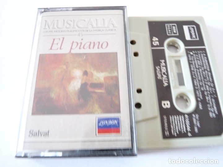 Alte Kassetten: CASETE, CASSETTE MUSICALIA 45. EL PIANO REF: 20-4